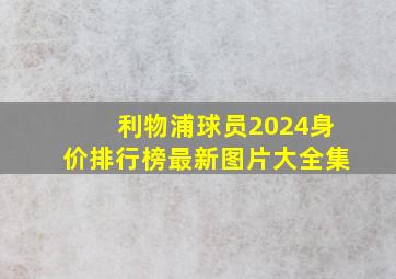 利物浦球员2024身价排行榜最新图片大全集