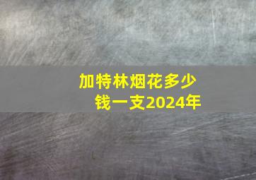 加特林烟花多少钱一支2024年