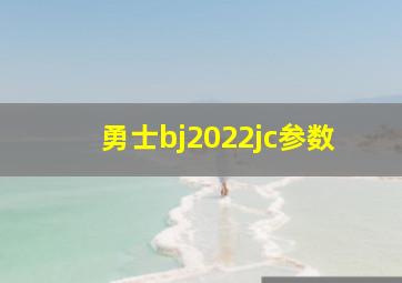 勇士bj2022jc参数