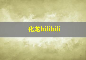 化龙bilibili