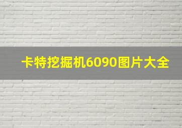 卡特挖掘机6090图片大全