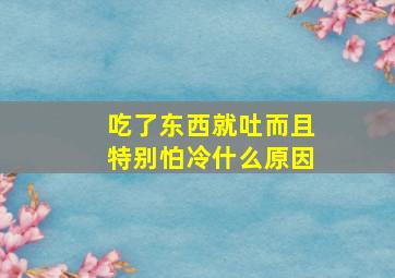 吃了东西就吐而且特别怕冷什么原因