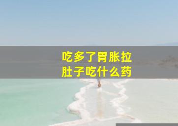 吃多了胃胀拉肚子吃什么药