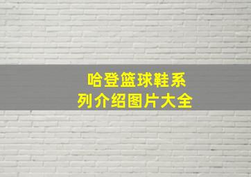 哈登篮球鞋系列介绍图片大全