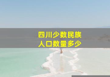 四川少数民族人口数量多少