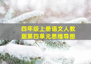 四年级上册语文人教版第四单元思维导图