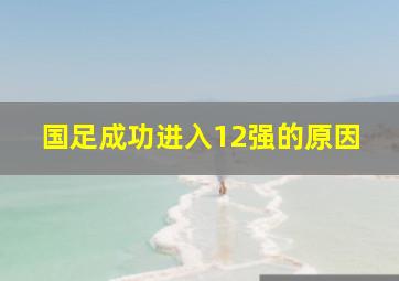 国足成功进入12强的原因