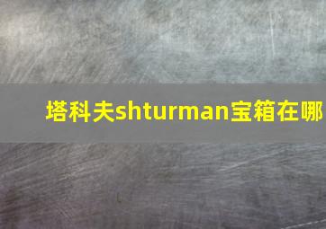 塔科夫shturman宝箱在哪