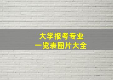 大学报考专业一览表图片大全