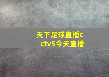 天下足球直播cctv5今天直播