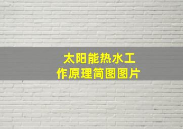 太阳能热水工作原理简图图片