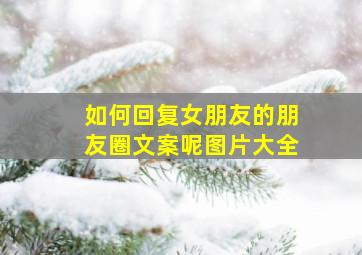 如何回复女朋友的朋友圈文案呢图片大全