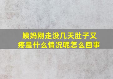 姨妈刚走没几天肚子又疼是什么情况呢怎么回事