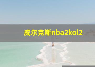 威尔克斯nba2kol2