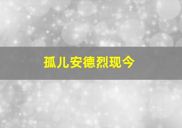 孤儿安德烈现今