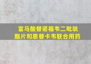 富马酸替诺福韦二吡呋酯片和恩替卡韦联合用药