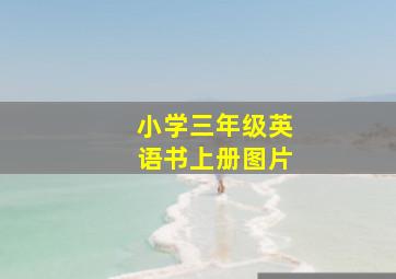 小学三年级英语书上册图片