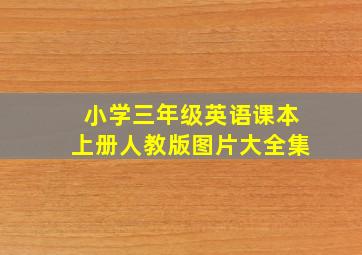 小学三年级英语课本上册人教版图片大全集