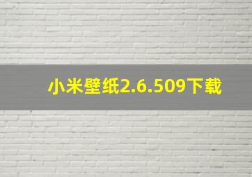 小米壁纸2.6.509下载