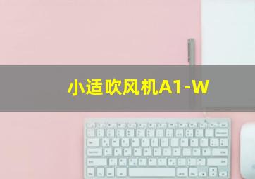 小适吹风机A1-W