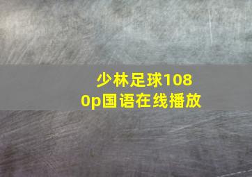 少林足球1080p国语在线播放