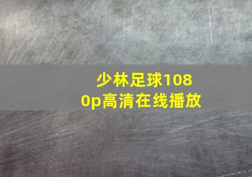 少林足球1080p高清在线播放