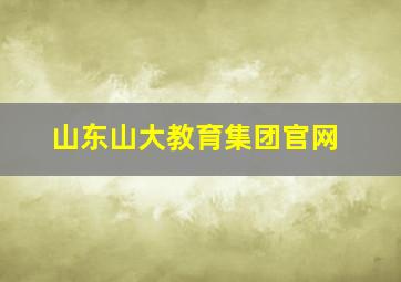 山东山大教育集团官网