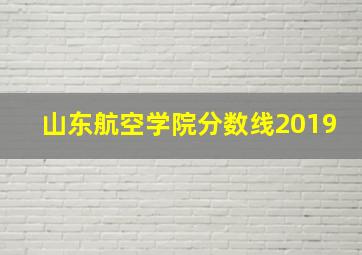 山东航空学院分数线2019