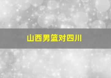 山西男篮对四川