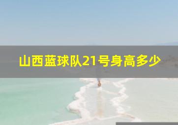 山西蓝球队21号身高多少