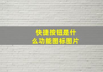 快捷按钮是什么功能图标图片