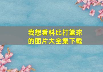 我想看科比打篮球的图片大全集下载