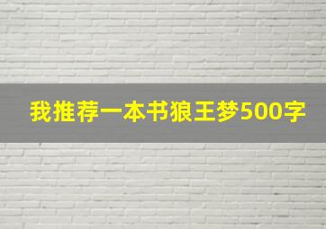 我推荐一本书狼王梦500字