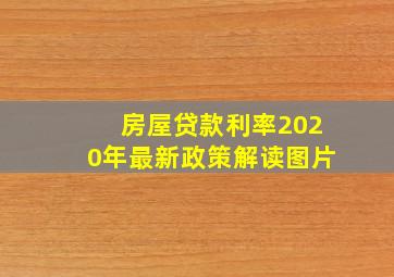 房屋贷款利率2020年最新政策解读图片