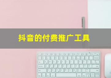 抖音的付费推广工具