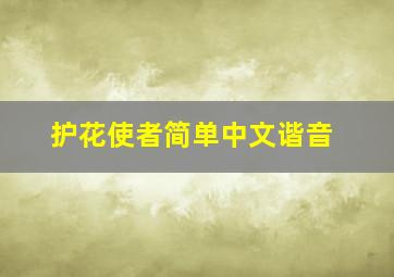 护花使者简单中文谐音