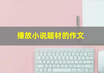 播放小说题材的作文