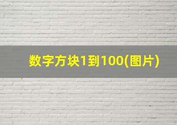 数字方块1到100(图片)