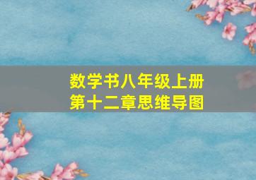 数学书八年级上册第十二章思维导图