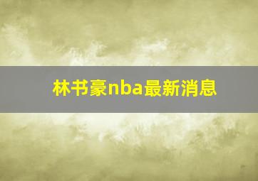 林书豪nba最新消息