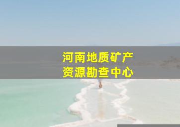 河南地质矿产资源勘查中心