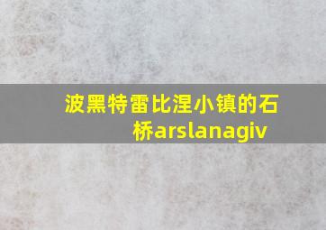 波黑特雷比涅小镇的石桥arslanagiv