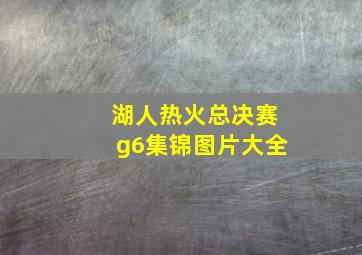 湖人热火总决赛g6集锦图片大全