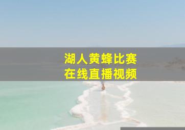 湖人黄蜂比赛在线直播视频