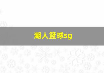 潮人篮球sg