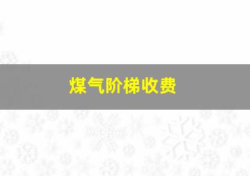 煤气阶梯收费