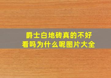 爵士白地砖真的不好看吗为什么呢图片大全