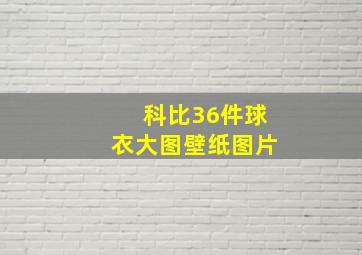 科比36件球衣大图壁纸图片