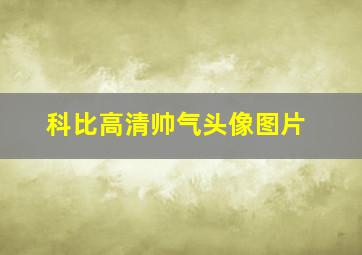 科比高清帅气头像图片