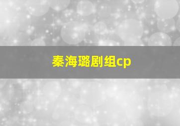 秦海璐剧组cp